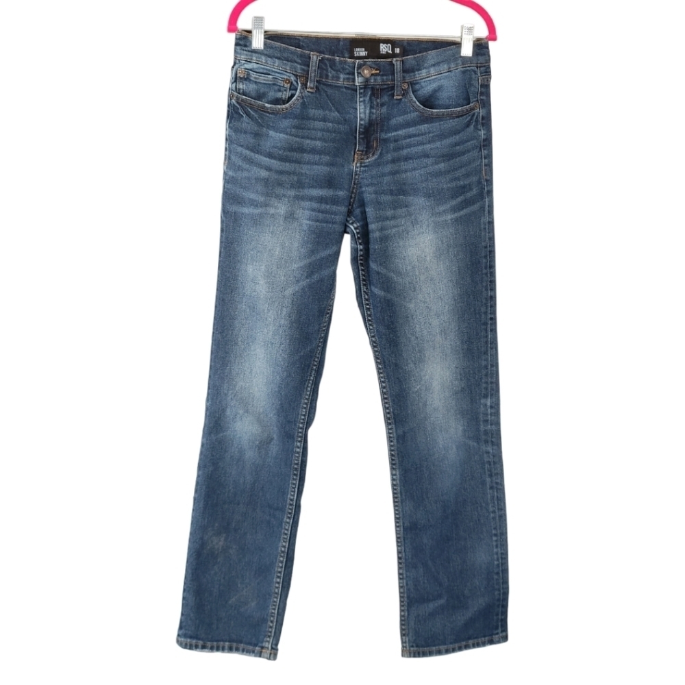 RSQ Boys London Skinny Mid Rise Jeans Sz 18